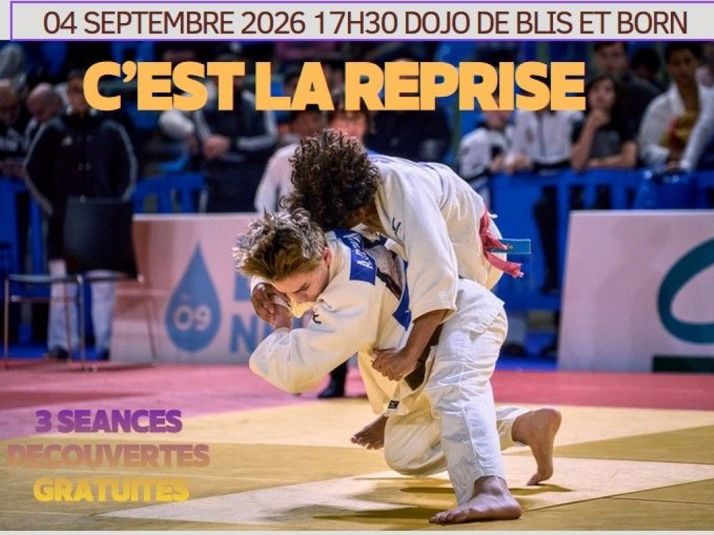 Image de l'actu 'C'est bientôt la reprise au Dojo de Blis et Born'
