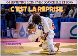 Image de l'actu 'C'est bientôt la reprise au Dojo de Blis et Born'